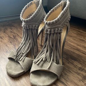 Chinese Laundry fringe heels
